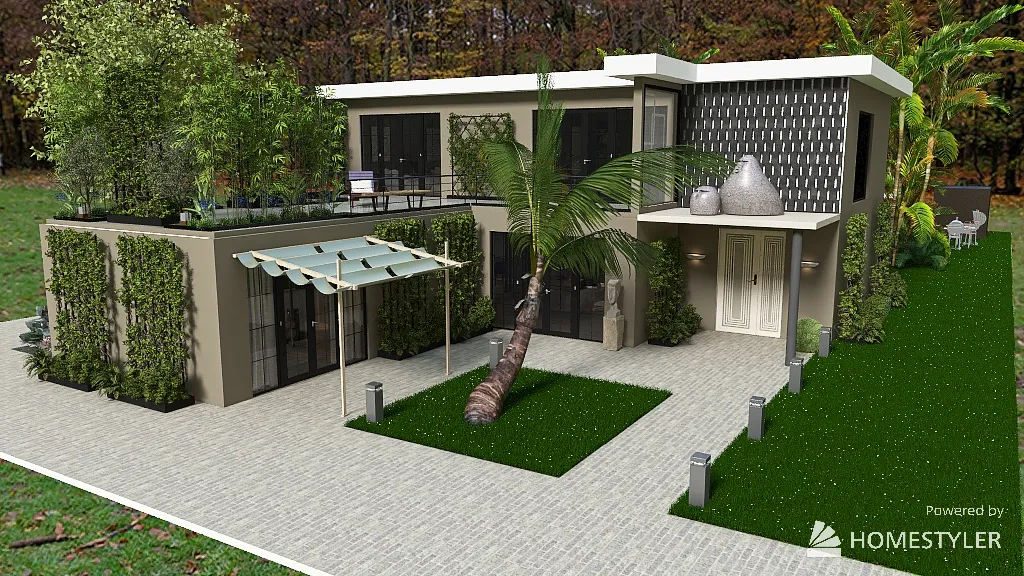 maison 3d design renderings