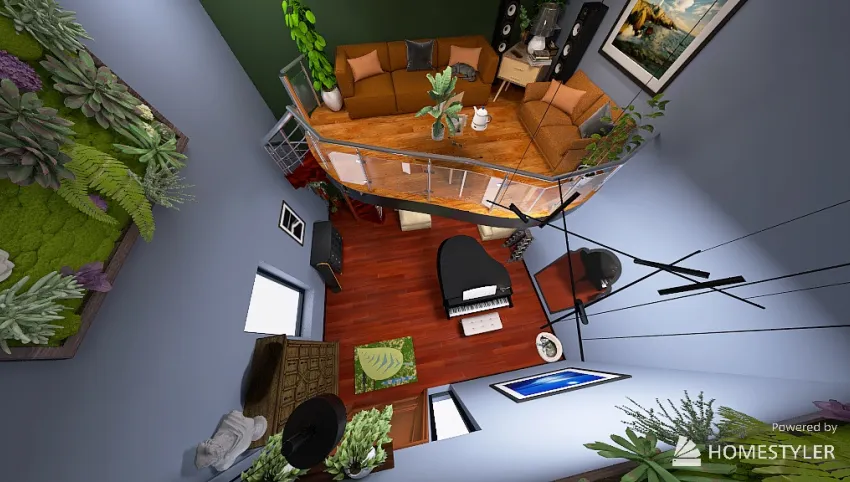 Loft Design - Evening Lounge area - By, Cole Chasse 3d design picture 23.95