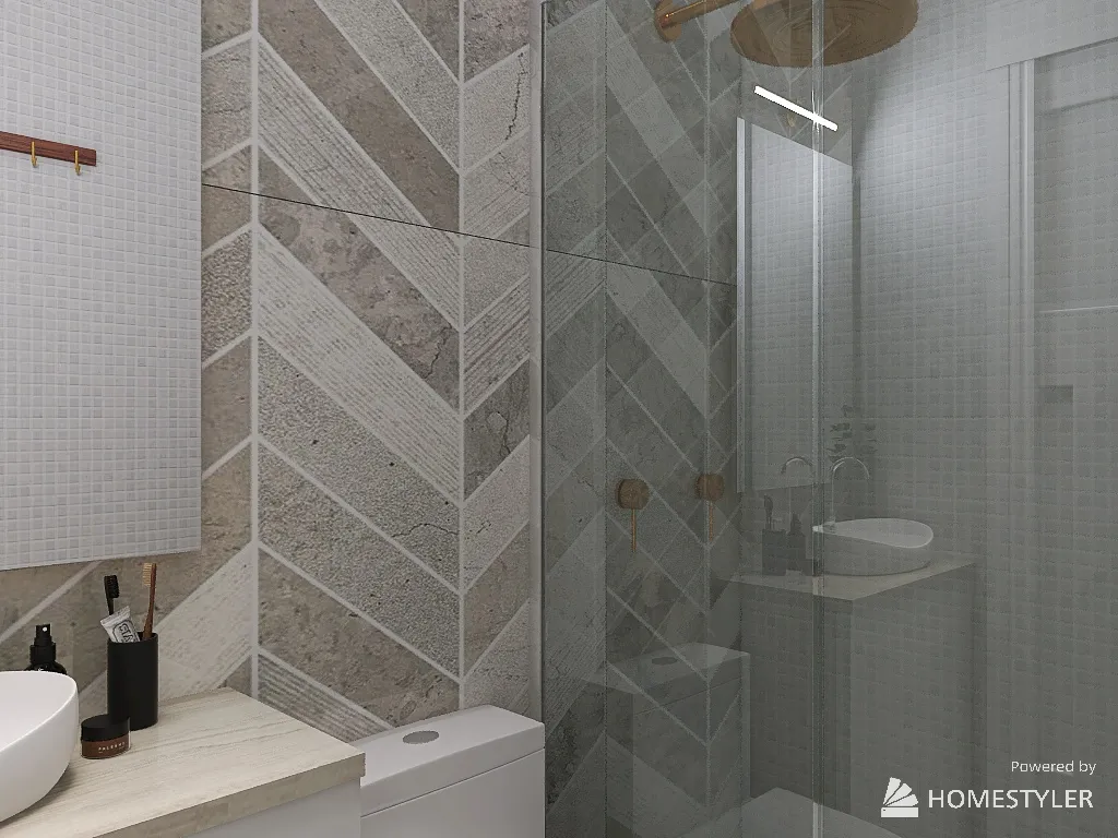 Bathroom 3d design renderings