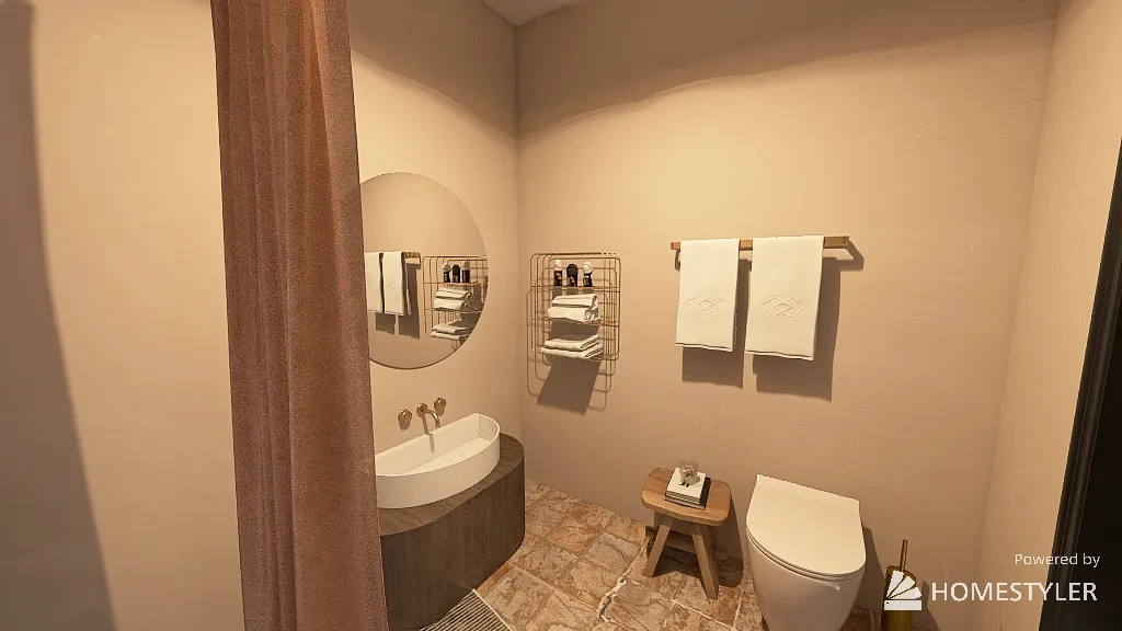 Client basement 3d design renderings