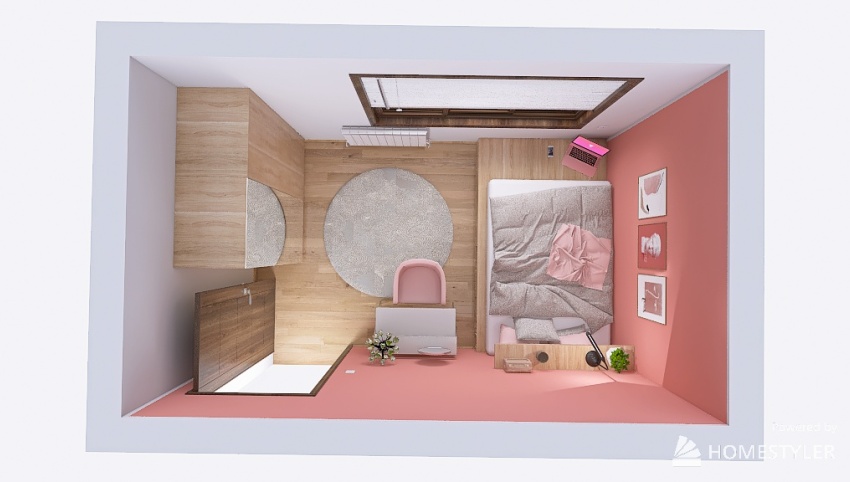 bedroom ~10m2 3d design picture 10.52