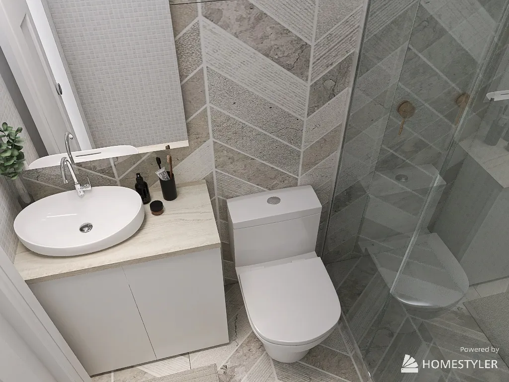 Bathroom 3d design renderings