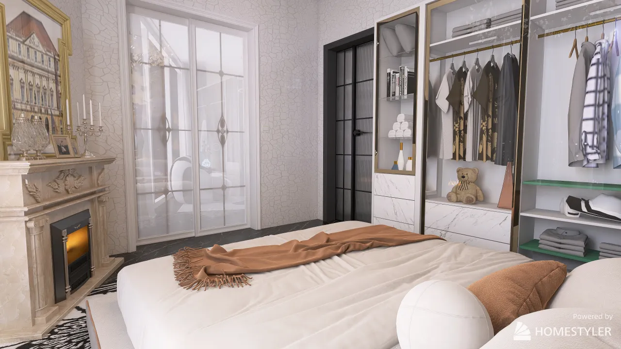 MasterBedroom 3d design renderings