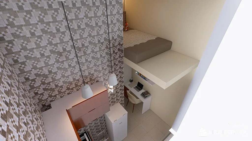 Micro House 3d design renderings