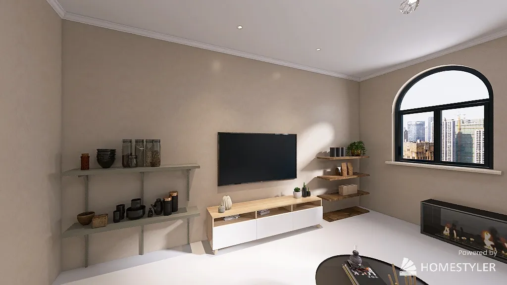 Farhad's living room 3d design renderings