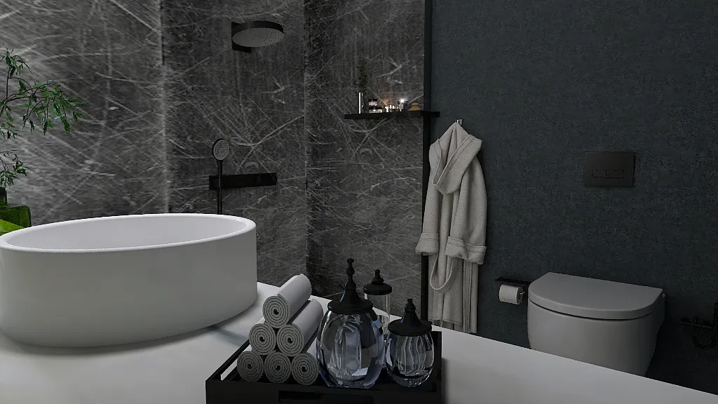 Bathroom 3d design renderings