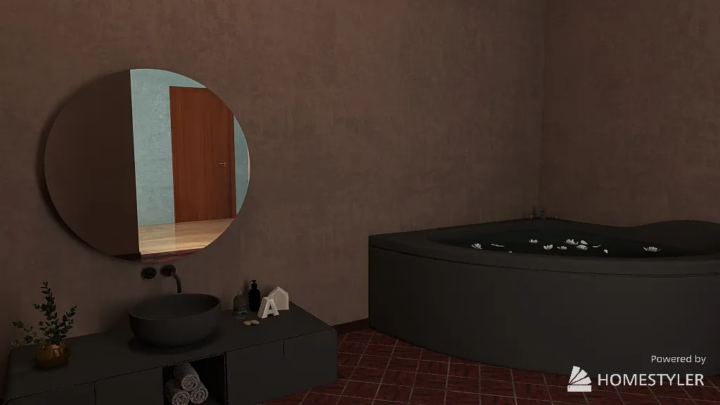 Bathroom 3d design renderings