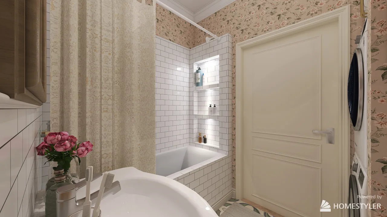 Bathroom 3d design renderings