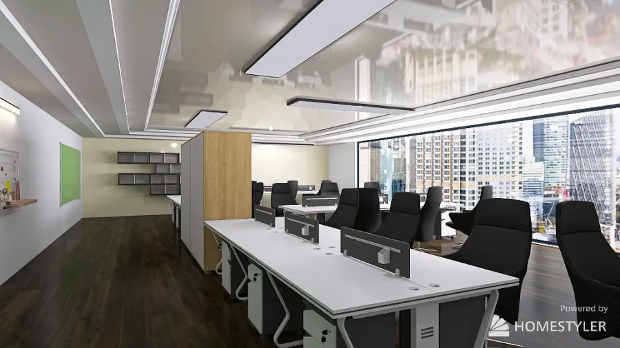 office_space 3d design renderings