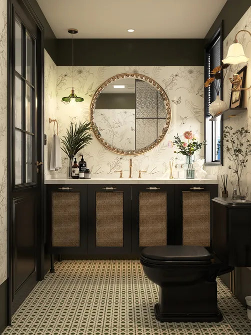 Classic Retro Bathroom