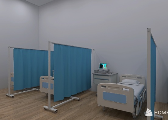 small hospital Design Rendering