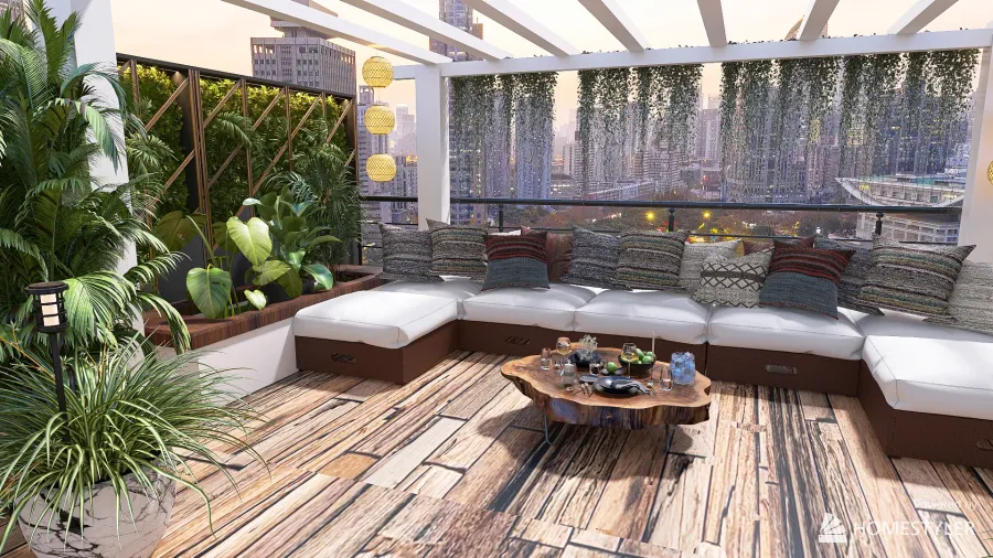 Roof Top Garden for web.. 3d design renderings