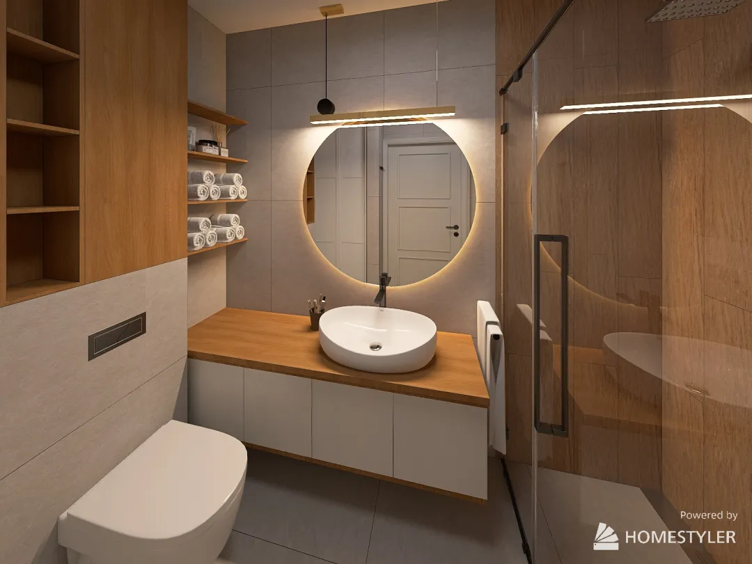 Sarmacka R shower 3d design renderings