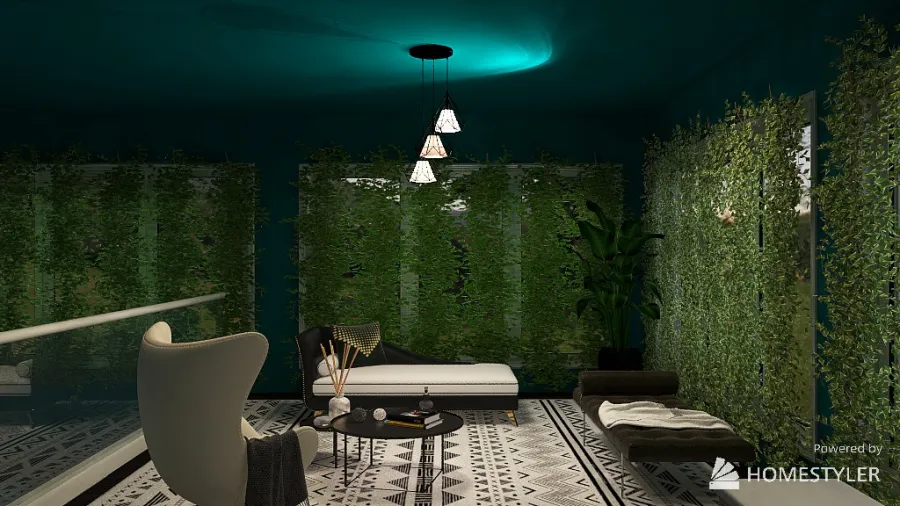Nature Cabin Getaway 3d design renderings