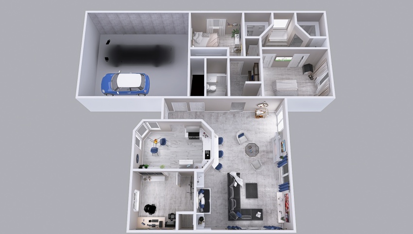 Charlie & Darrien's House 3d design picture 181.78