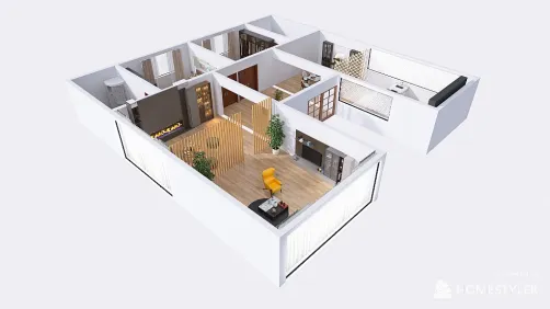 Nuevo apartamento moderno 2.5