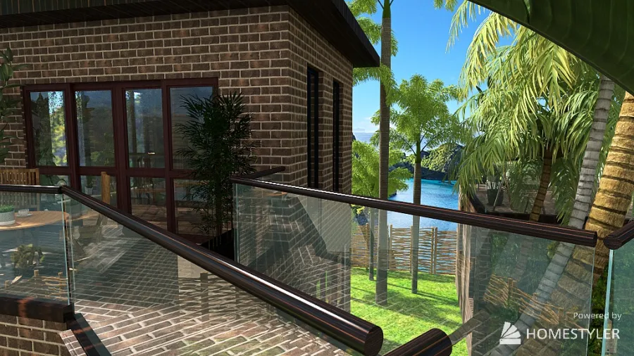 Rooftop Gem 3d design renderings