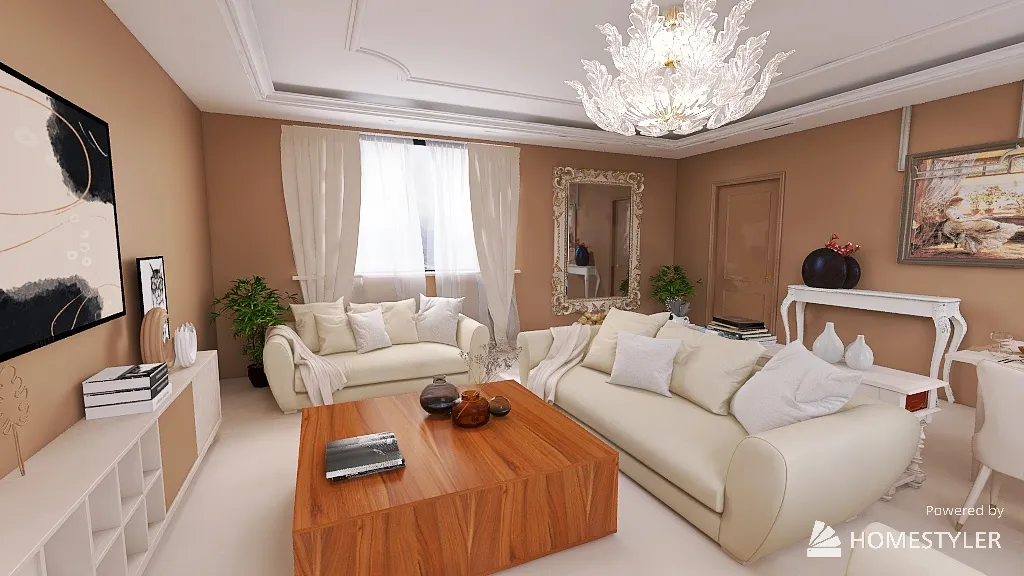 LivingRoom 3d design renderings