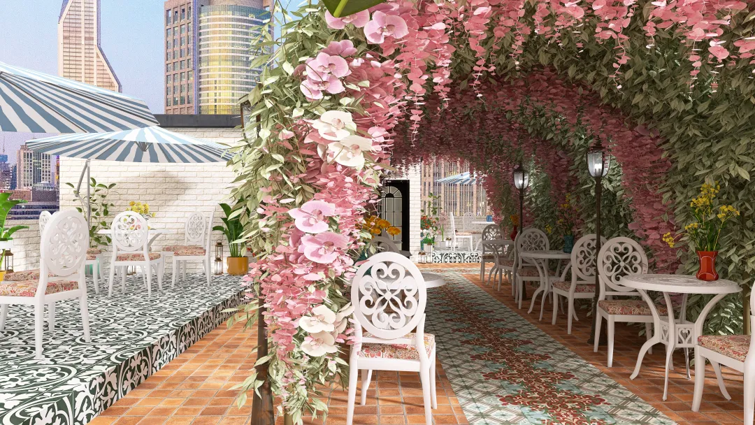 The Secret Garden 3d design renderings
