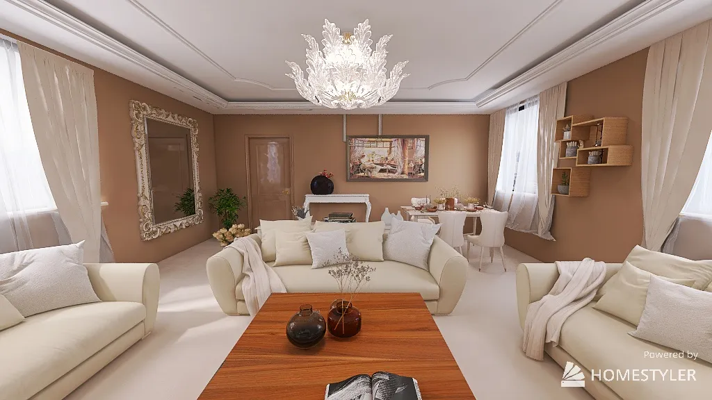 LivingRoom 3d design renderings