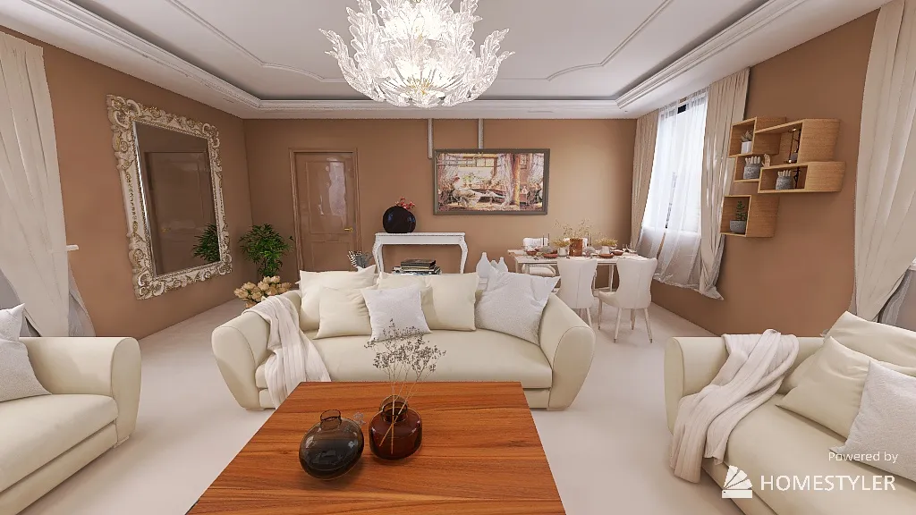 LivingRoom 3d design renderings