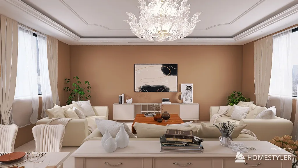 LivingRoom 3d design renderings