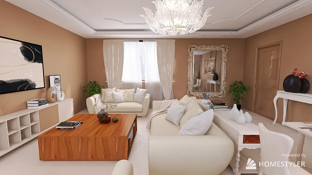 LivingRoom 3d design renderings