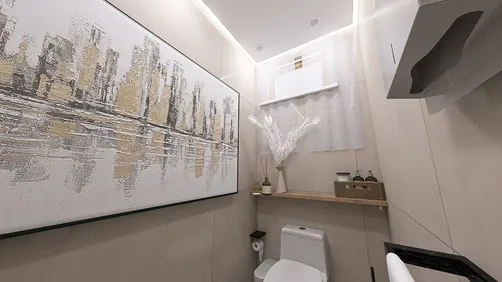 VIOLETTA`S STUDIO WASHROOM