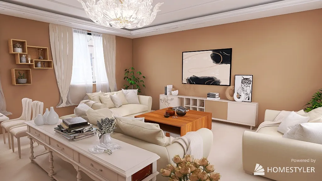 LivingRoom 3d design renderings