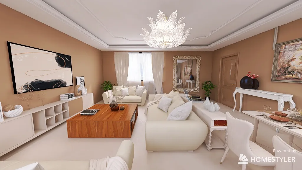 LivingRoom 3d design renderings