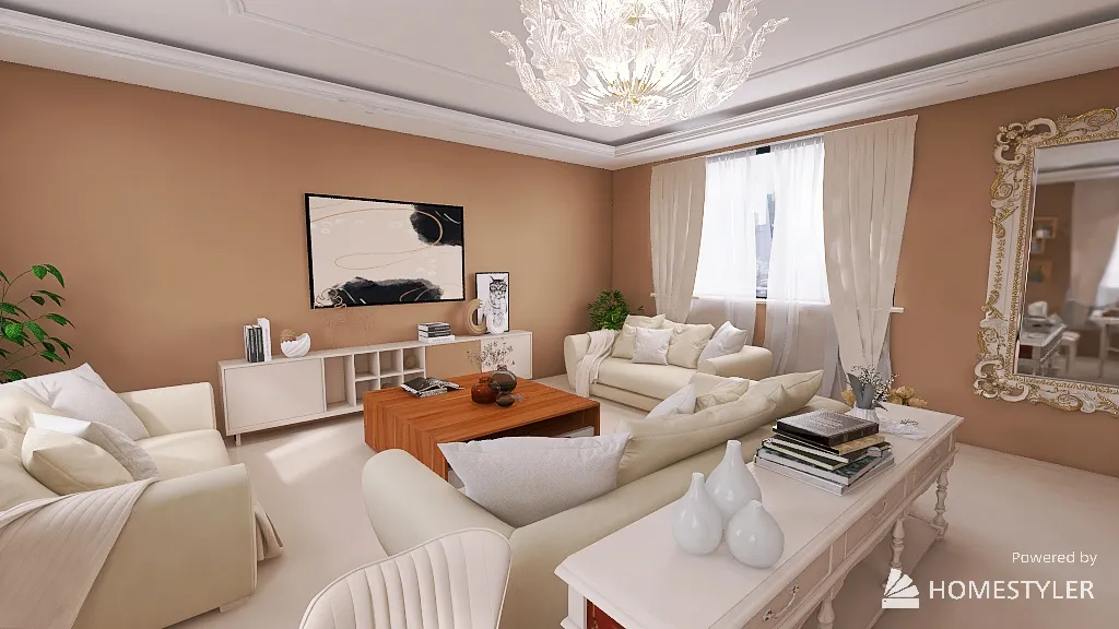 LivingRoom 3d design renderings