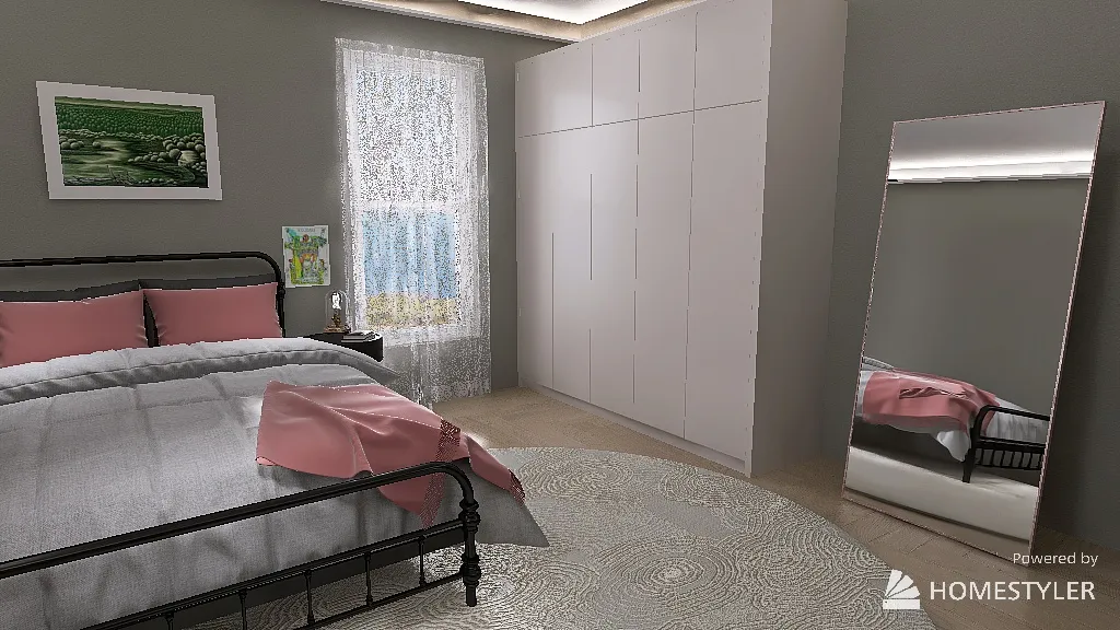 Bedroom 3d design renderings