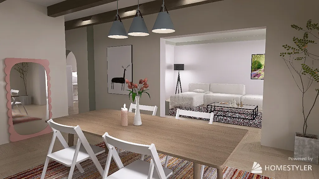 DiningRoom 3d design renderings