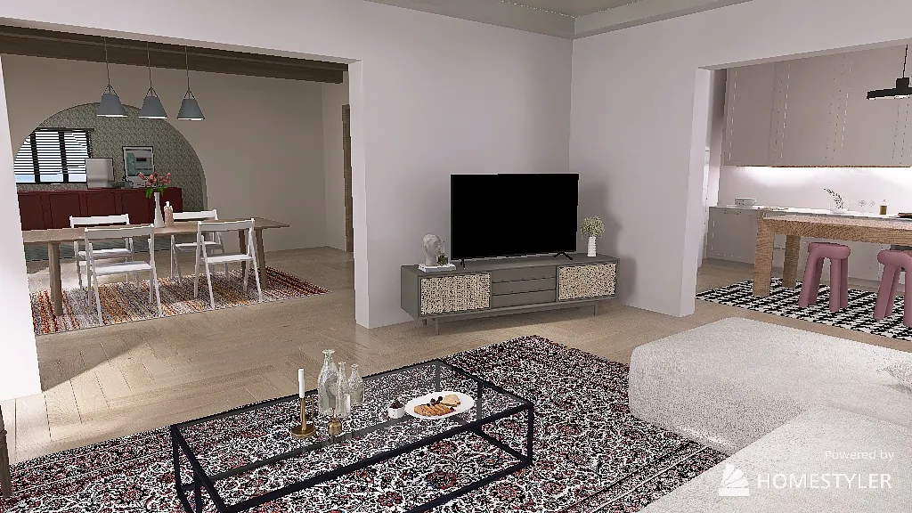 LivingRoom 3d design renderings