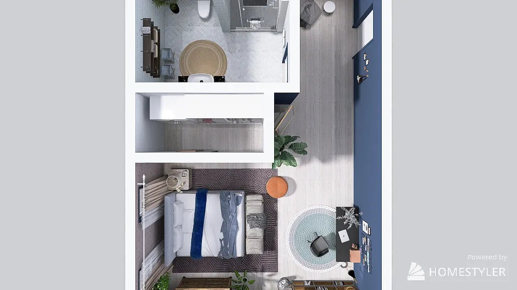 Bedroom challenge JM 3d design renderings