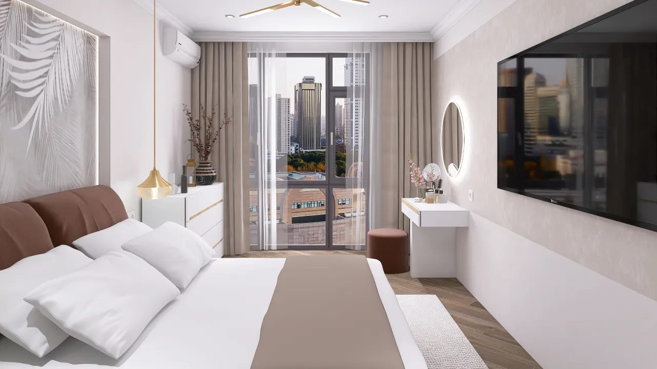 Bedroom 3d design renderings