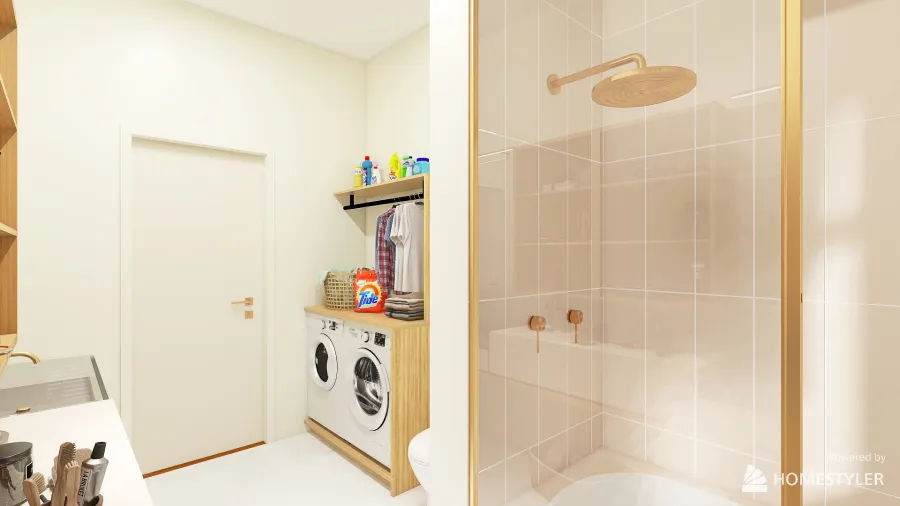 LL  Bathroom 3d design renderings