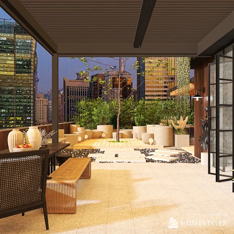 Tri.Go Rooftop 3d design renderings