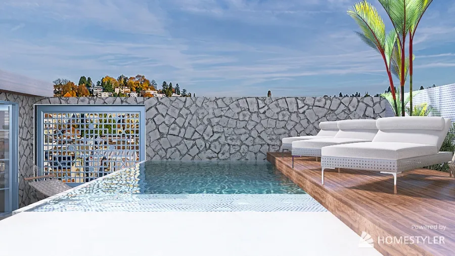 Pallos Rooftop 3d design renderings