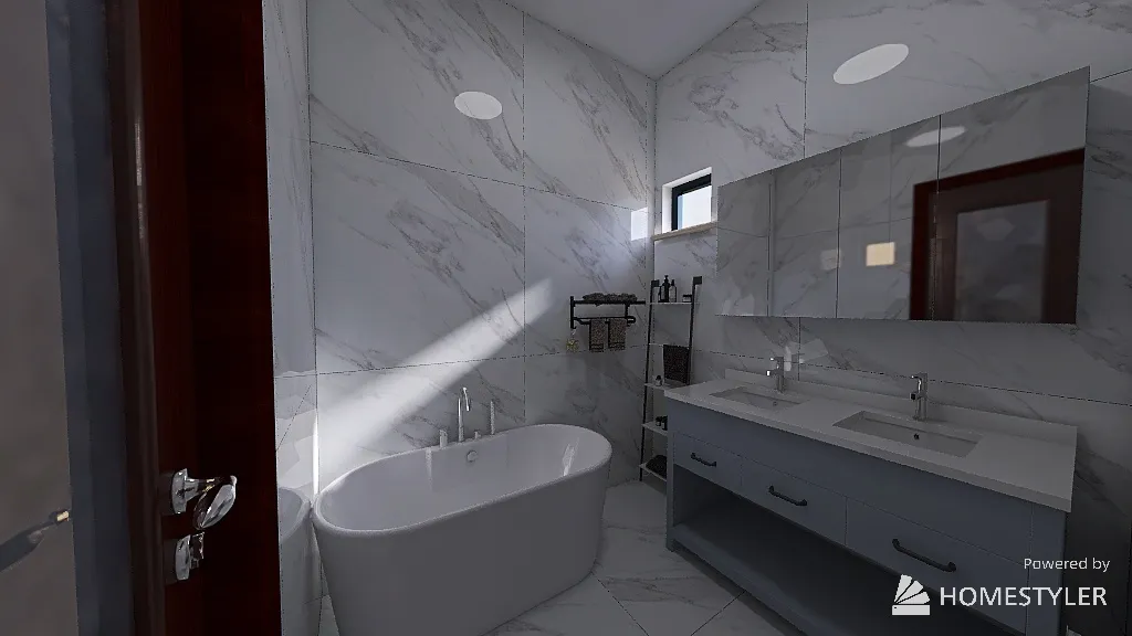 Bathroom 3d design renderings