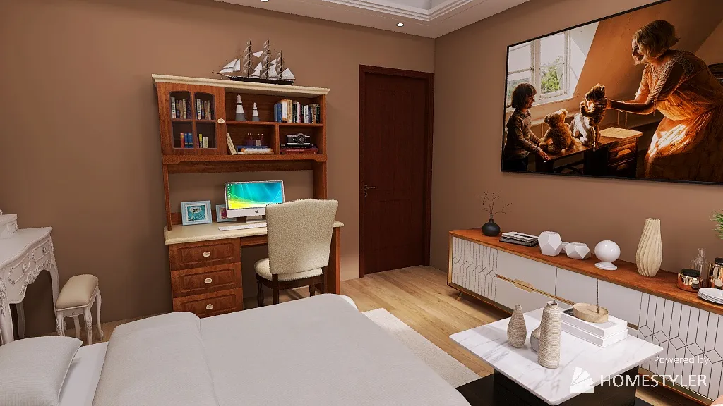 Bedroom 3d design renderings