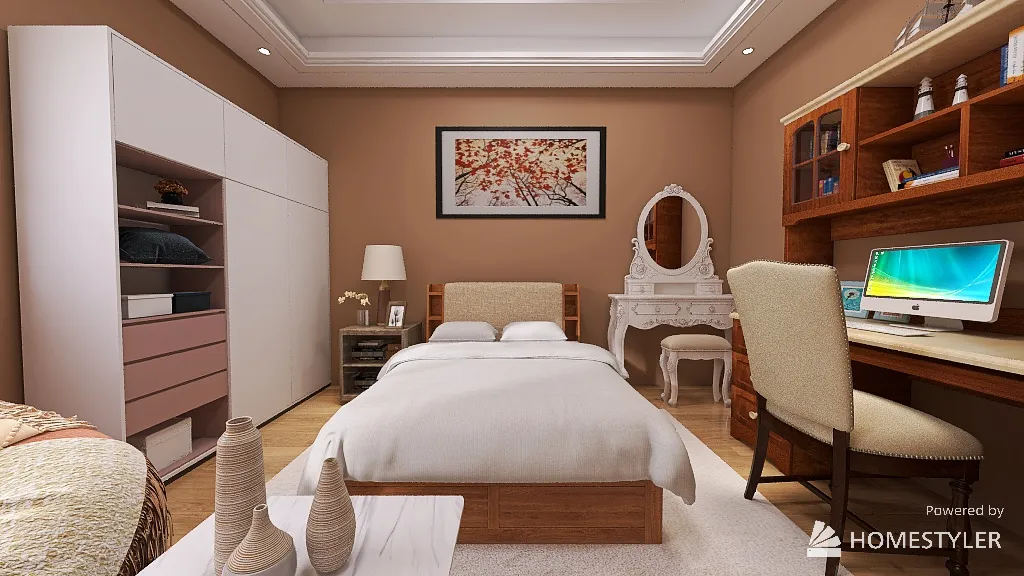 Bedroom 3d design renderings