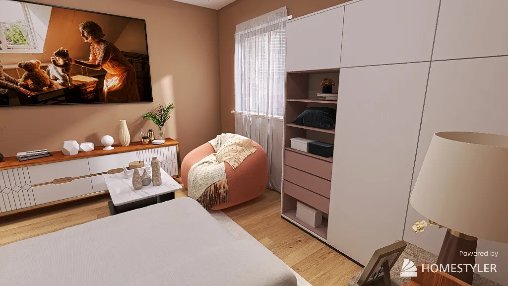 Bedroom 3d design renderings