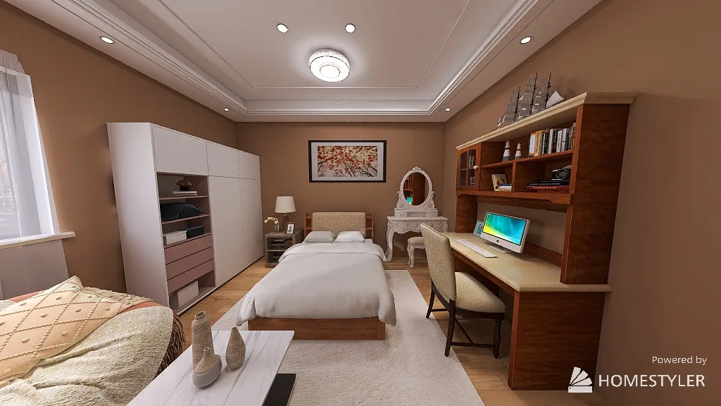 Bedroom 3d design renderings