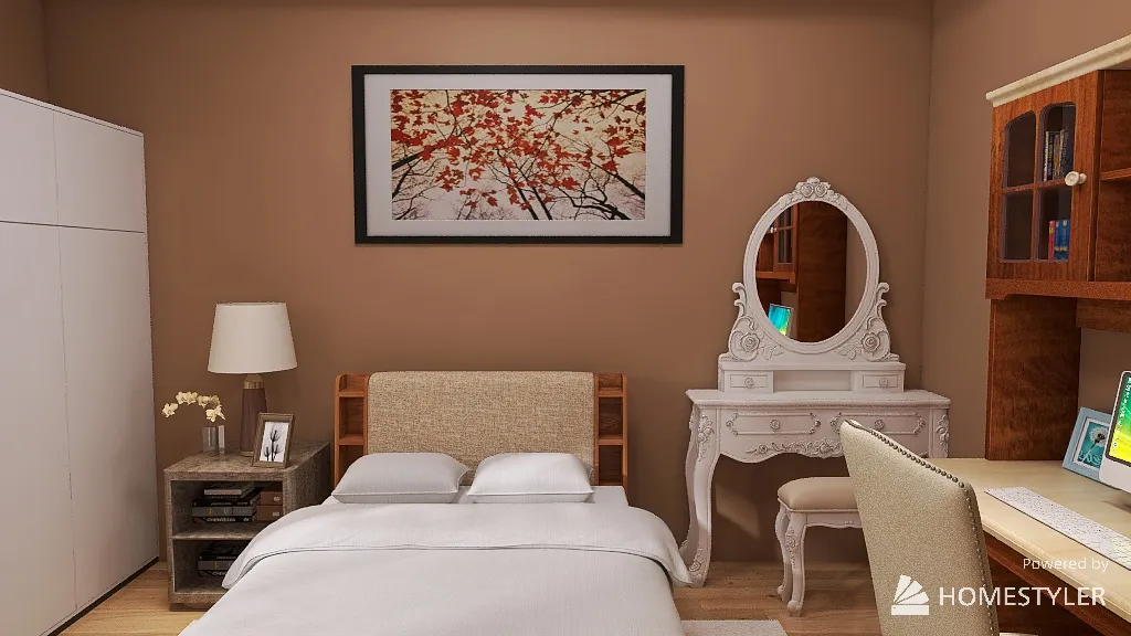 Bedroom 3d design renderings