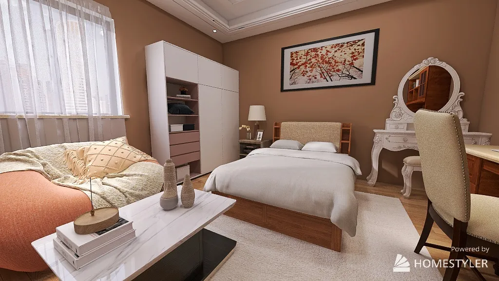 Bedroom 3d design renderings