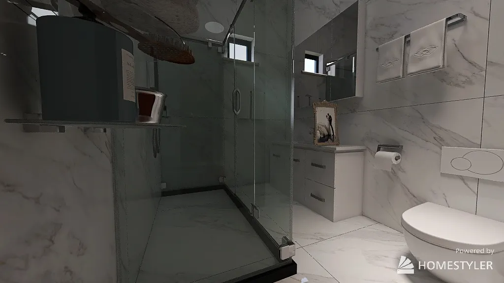 Bathroom 3d design renderings