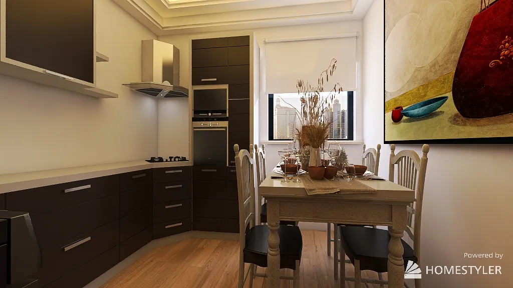 Kitchen 3d design renderings