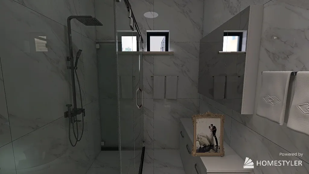 Bathroom 3d design renderings