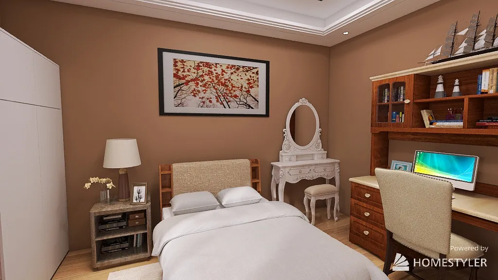 Bedroom 3d design renderings